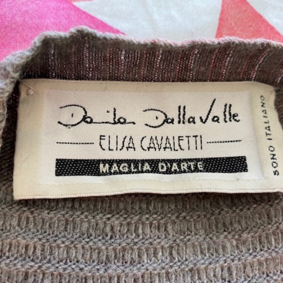 Elisa Cavaletti/Daniela Dallavalle US L knit jacket cardigan multicolour melange - Picture 6 of 15